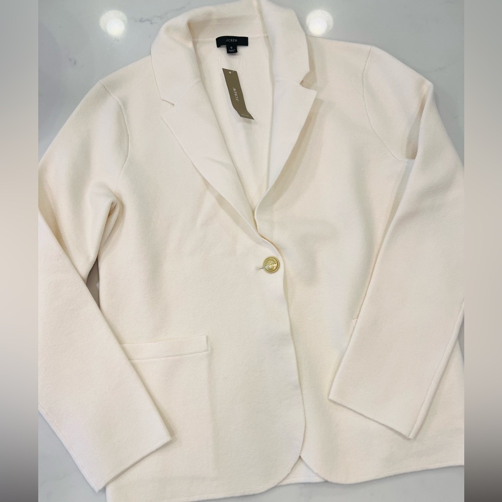 JCrew sweater blazer